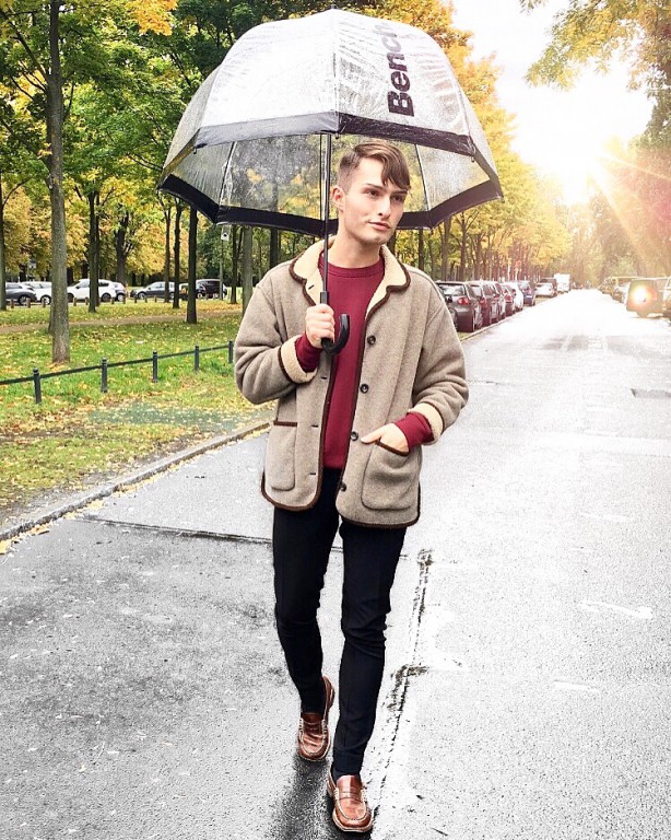 Mister Matthew beim Herbstspaziergang in Dresden süchtig nach Reisen Fashion Blog Für Männer Mister Matthew