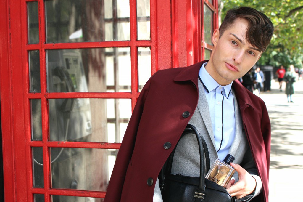 Mister Matthew mit L'Homme Lacoste in London süchtig nach Reisen Fashion Blog Für Männer Mister Matthew