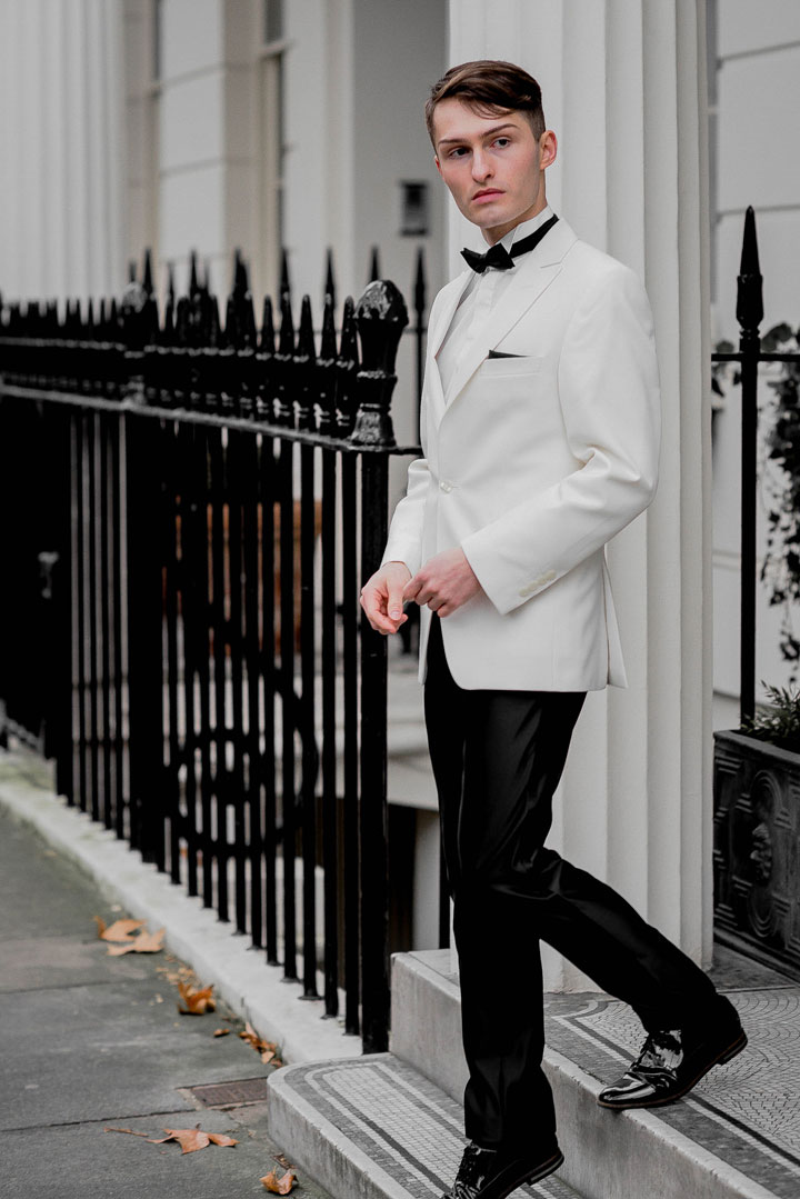 Dinnersakko von WILVORST Outfit für die London Fashion Awards Mister Matthew 4