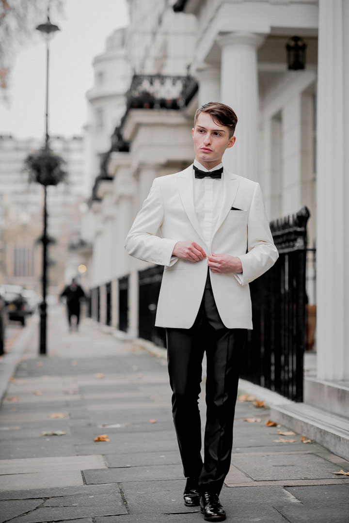 Dinnersakko von WILVORST Outfit für die London Fashion Awards Mister Matthew 7