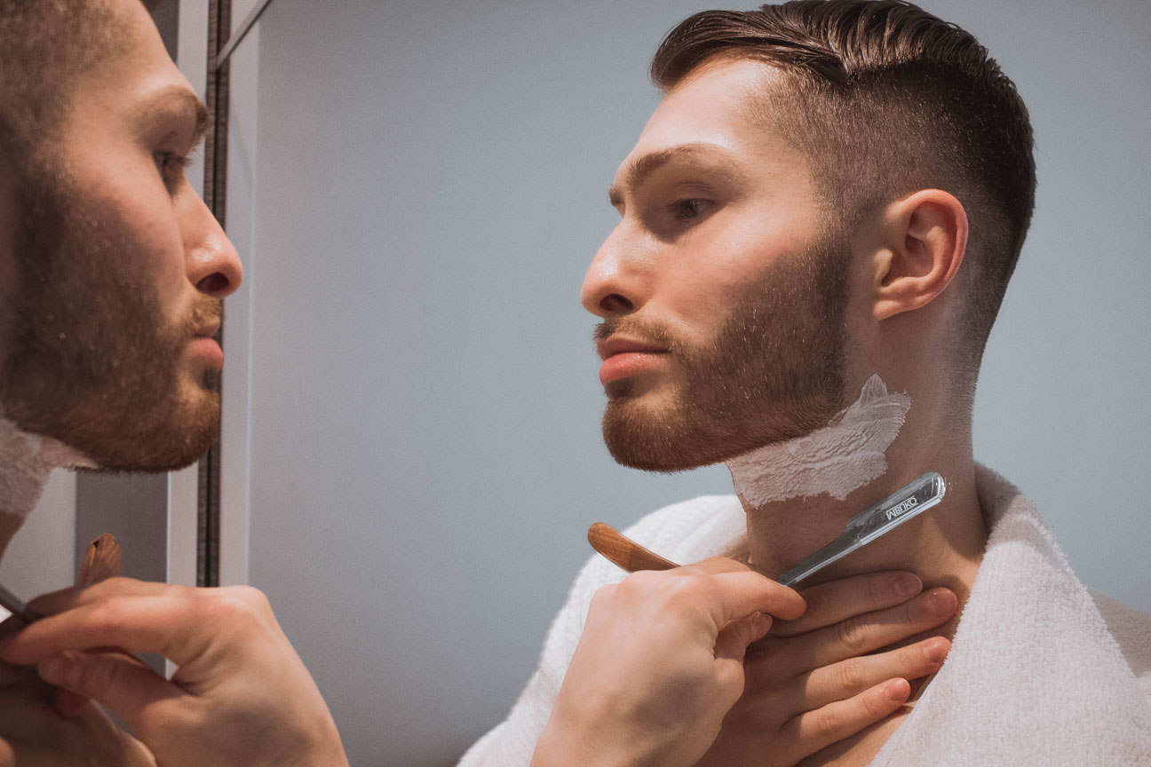 Rasieren mit Rasiermesser MBUKO Kosmetik für Männer Mister Matthew Lifestyleblog 1