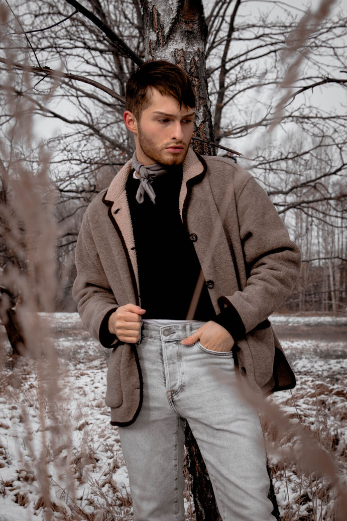 Bauernhof Kleidung Modeblog für Männer kuschlige Jacke Mister Matthew 6