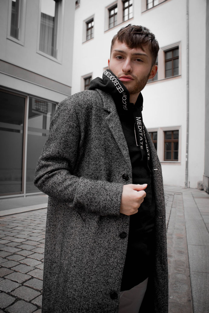 Der modische Ghetto Style Mister Matthew Sweater Slogan Streetstyle Fashionblog für Männer 9