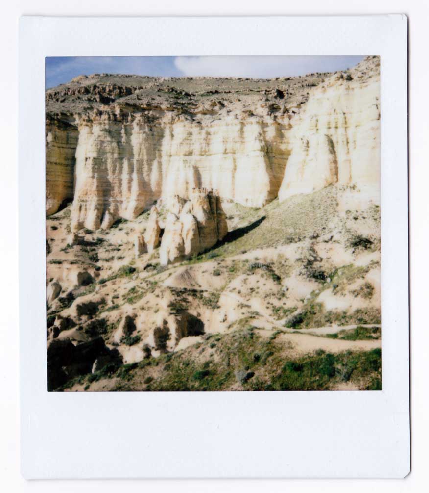 Kappadokien Reisebericht mit Polaroid fotografiert.